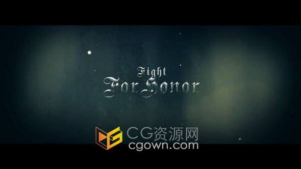 AE模板-史诗英雄历史荣耀战魂电影预告片介绍宣传视频