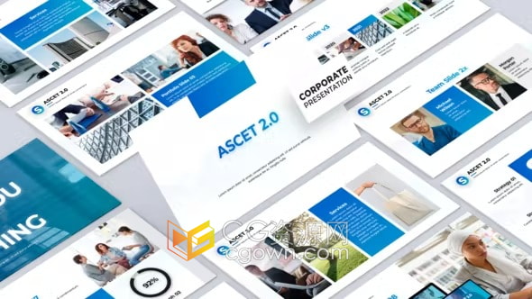 AE模板-100多种商务风格场景企业介绍广告视频公司宣传演示