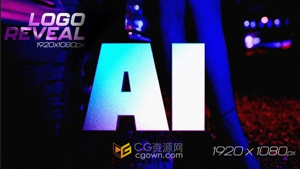 AE模板-AI电影预告片3D标题响应式界面解说视频LOGO片头