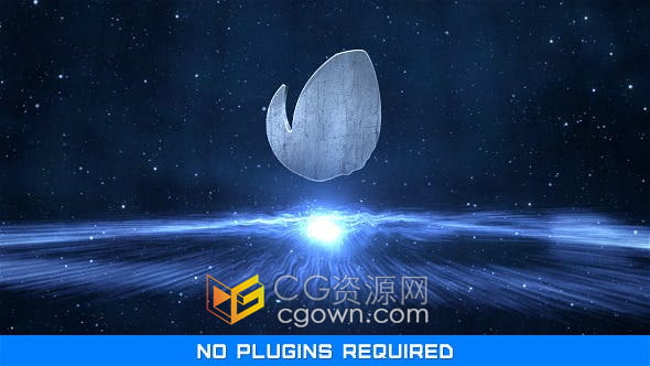 AE模板-超炫酷粒子冲击特效LOGO标志动画视频