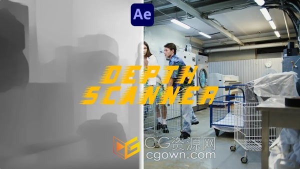 AE插件Depth Scanner 1.16.3 Win/Mac版本深度图像人工智能DOF扫描仪