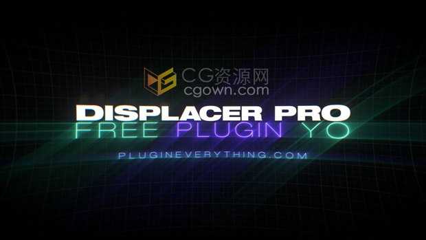 AE插件置换贴图映射高级专业版本Displacer Pro v1.6.1 Win/Mac