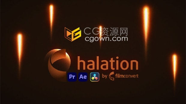 FilmConvert Halation V1.02 AE/PR插件电影胶片光晕效果