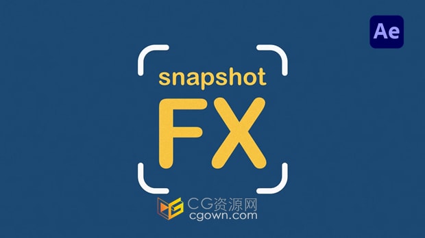 AE脚本创建效果快照管理工具Snapshot FX v1.04