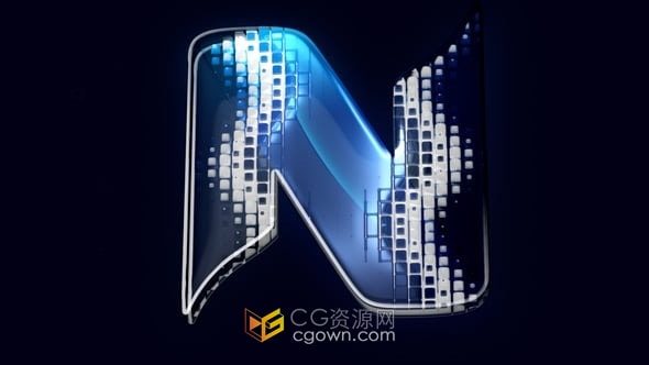 超高清LOGO动画动态构图视频片头-AE模板