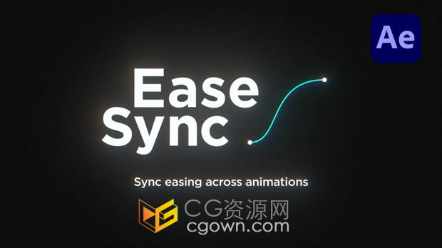 AE脚本Ease Sync V1.0一键同步缓动效果与编辑关键帧+视频教程