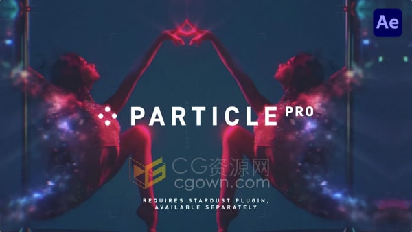 AE脚本Particle Pro v1.5.0快速制作粒子特效效果生成器