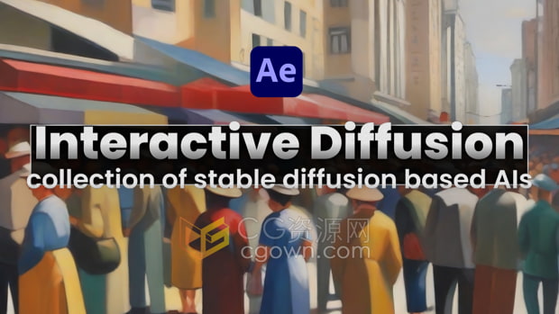 Local Diffusion v2.2.1 AE插件Win/Mac版AI人工智能文字转视频生成器