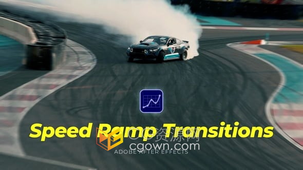 20种速度曲线变焦效果变速转场-AE过渡模板