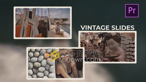 制作毕业旅行特殊节日婚礼假期回忆短视频电视节目开场片头-PR模板