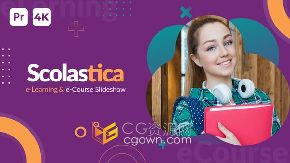 PR模板-线上网络教育在线课程学习介绍宣传视频