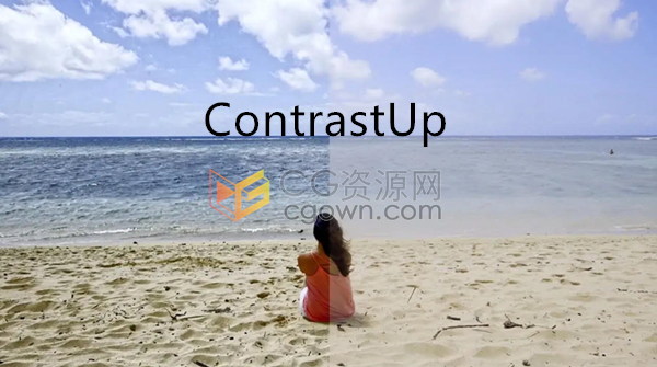 AE/PR插件ContrastUp v2.3 对比度细节增强调色工具