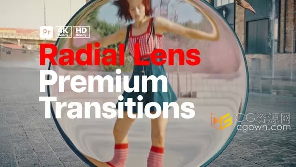 20个高级转场径向镜头-PR过渡模板