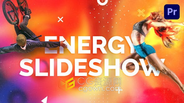 充满活力想象表现力创意艺术绚丽多彩宣传片头视频-AE与PR模板