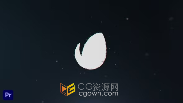 PR模板-制作干净整洁故障动画效果城市宣传片头商业营销视频开场白