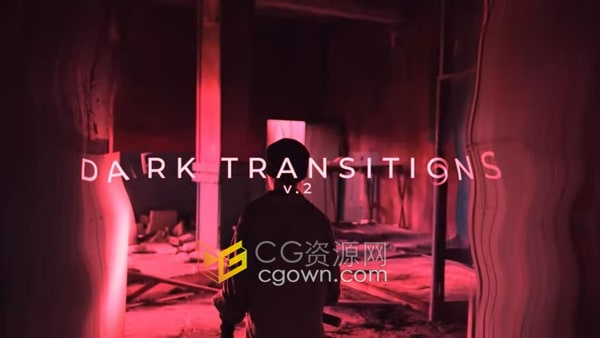 PR预设-偏移毛刺撞击和抖动效果故障过渡适用恐怖电影黑暗惊悚视频