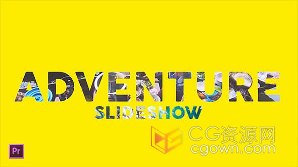 冒险旅行快乐假期现代实用动态大标题快速宣传幻灯片开场PR模板下载