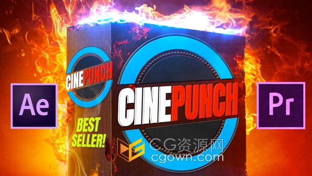 10000多个效果和资源素材CINEPUNCH v22更新AE/PR/PS/达芬奇/FCPX