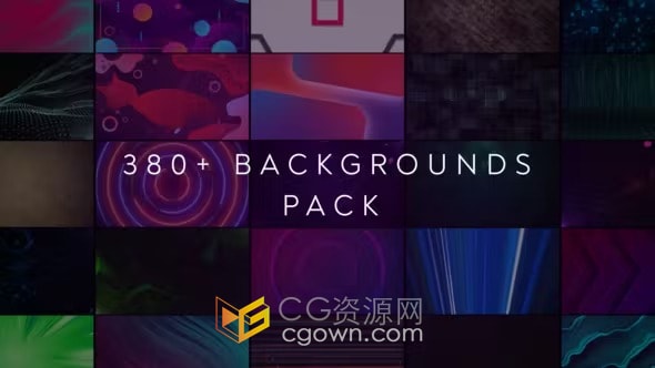 381组动态视频背景素材动画-PR模板下载