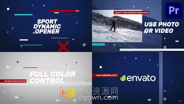 PR模板-运动健身动感演示Sport Dynamic Opener