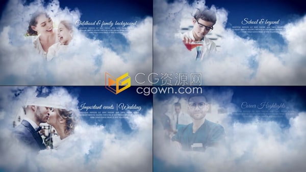 PR模板-社会服务科教医学工作者荣誉成就展示视频相册