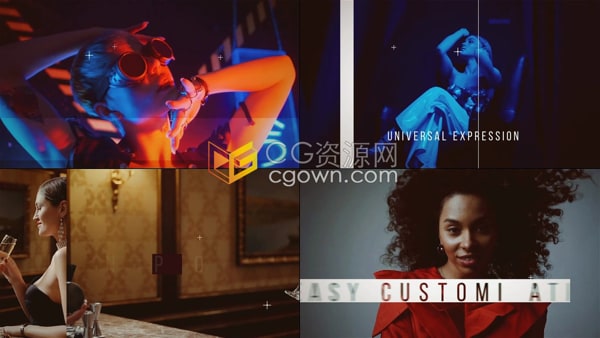 PR模板-时尚频道广告社交平台介绍女装香水化妆短视频宣传