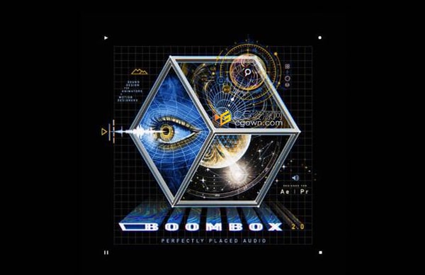 Mt. Mograph Boombox v27 AE/PR扩展脚本3950种音效素材音频库