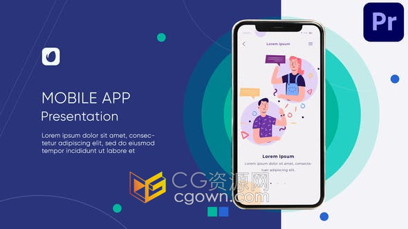 PR模板-手机移动APP应用程序软件介绍宣传动画视频