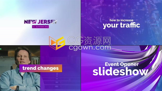 PR模板下载企业年度业务介绍公司商业会议宣传营销报告活动开场视频制作