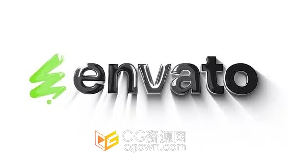 清晰明亮光泽企业品牌标志动画展示免费下载PR模板