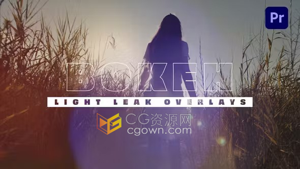 15个梦幻光散景粒子漂浮光斑颜色叠加V2-PR模板