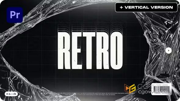 PR模板-复古节奏感活动开场白Retro Rhythm Opener