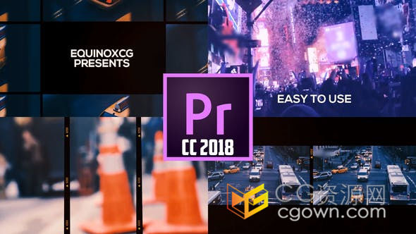 PR模板工程-通过快速幻灯片展示城市旅行宣传活动促销视频