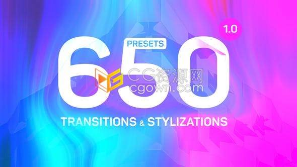 650种视频转场效果PremierePro预设带使用视频-PR模板下载