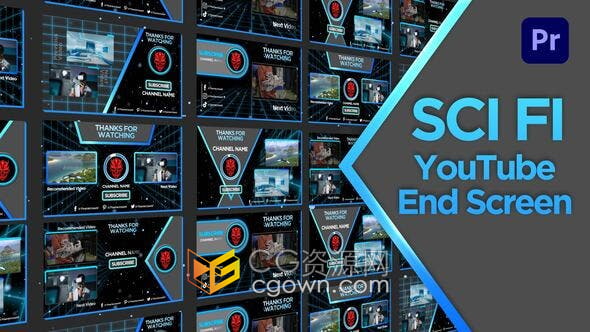 PR模板-社交媒体视频博客栏目包装介绍屏幕动画效果