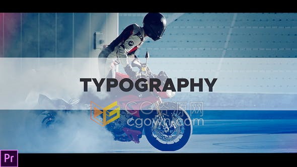 PR模板-动感节奏图文动画体育运动宣传视频片头制作