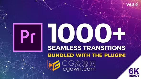 PR脚本插件1000+无缝过渡视频转场Seamless Transitions V6.5.9