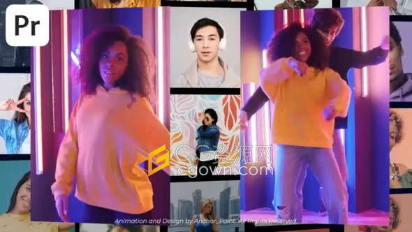 PR模板-时尚多屏照片创意品牌广告小视频