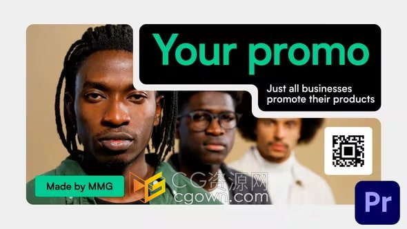 PR模板工程用于公司演示业务介绍商务会议开场白企业宣传片