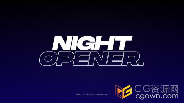 商务品牌活动推广标题介绍快节奏开场视频片头PR模板