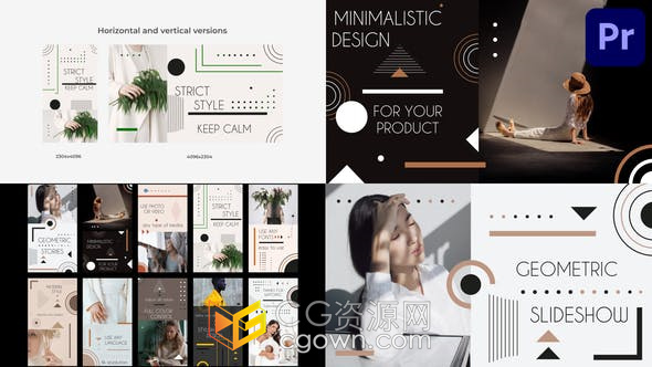 时尚产品展示商务杂志介绍现代宣传片PR模板