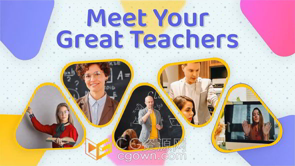 线上课程时尚创意学习教育现代宣传片PR模板