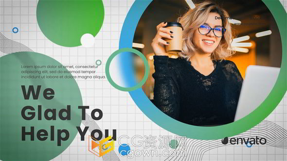 企业营销活动代理时尚潮流现代宣传片PR模板