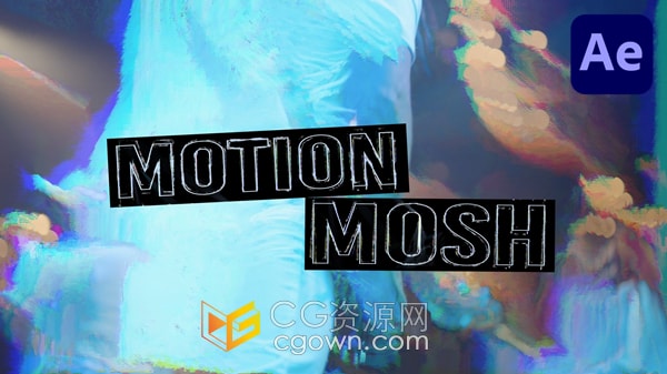 AE/PR插件Motion Mosh v1.2.2视频画面马赛克效果像素化特效