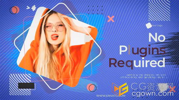 创意手绘潮流时尚商务品牌推广宣传片PR模板