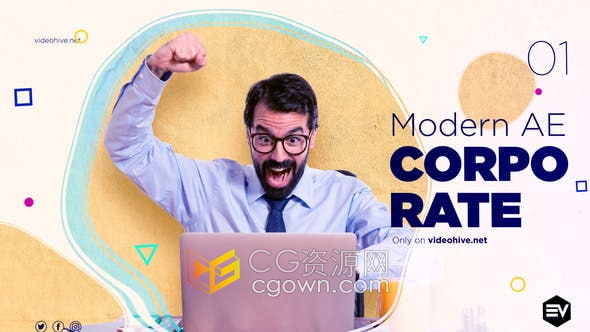 PR模板-液体流动泡泡动画效果展示现代企业发展时间线商务合作产品视频