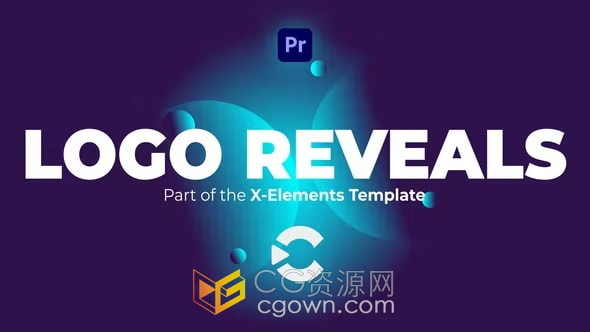 60种不同风格的标志动画合集效果免费下载PR模板