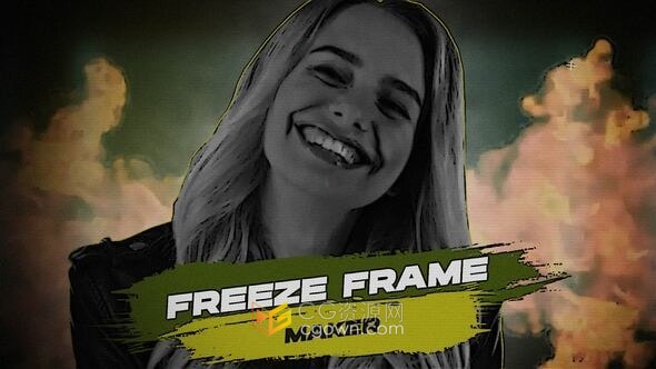 定格动画创作者角色人物介绍视频效果-PR模板