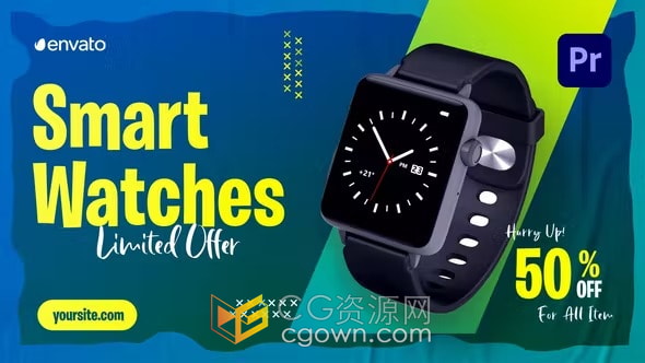 PR模板-商店销售产品宣传商场购物门店促销折扣广告视频