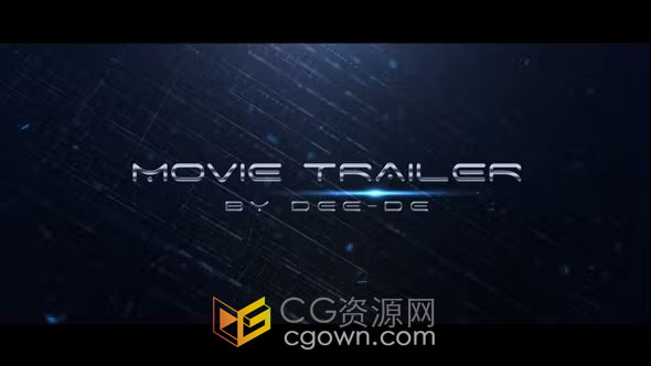 史诗冒险电影大片标题英雄游戏预告片PR模板制作